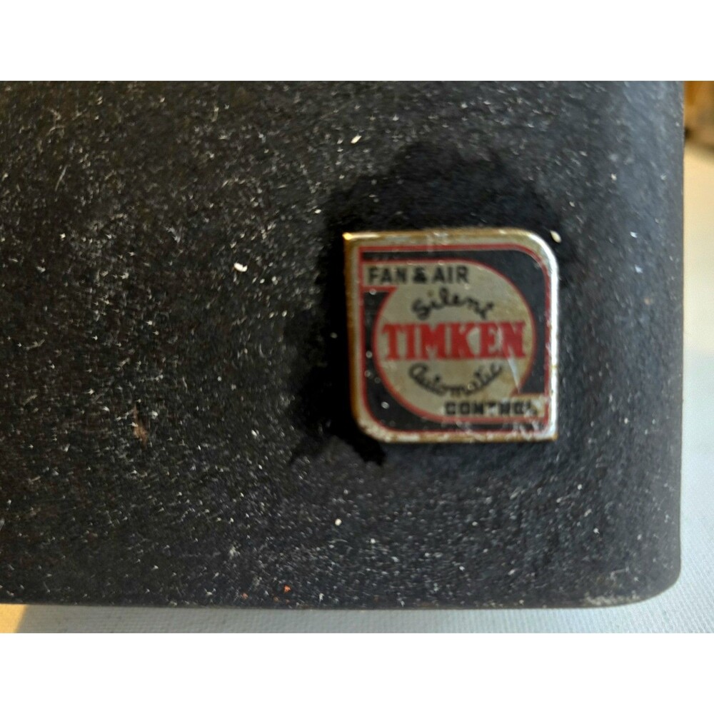 Vintage RARE Timken  Combination Furnace Control Fan Switch and parts. Needs TLC